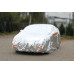 Autohoes met ritssluiting, reflecterend, 120gr + katoen, Zilver, maat: SUV/VAN XL