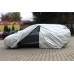 Autohoes met ritssluiting, reflecterend, 120gr + katoen, Zilver, maat: L, 480x180x120cm