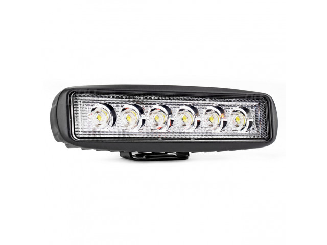 Werklamp AWL01 6 LED FLAT 9-60V, afm 160x43x42mm
