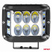 Werklamp AWL08 12 LED 9-36V, 110x75mm, floodlight vorm