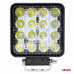 Werklamp LED 9-36V, afmeting 110x110mm