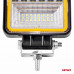 Werklamp AWL12 42 LED FLootlight & Spotlight 9-36V, afm.: 110x110mmm Angel Eyes 