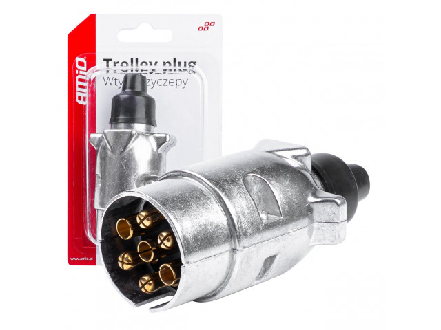 Aanhanger stekker 7PIN ALU