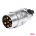 Aanhanger stekker 7PIN ALU