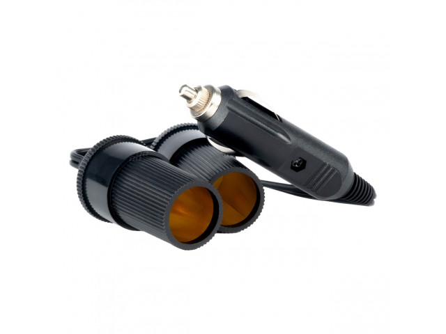 Sigaretten aansteker plug splitter, met 2 dozen 12/24V