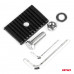 LED werklamp PRO-serie, 7200 lumen, 6000K wit, afm. 107x102x86mm 