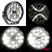 LED werklamp PRO-serie, 9600 lumen, 6000K wit, afm. 178x178x65mm 