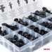 Set met 240stuks Automotive clips en bevestigingspinnen