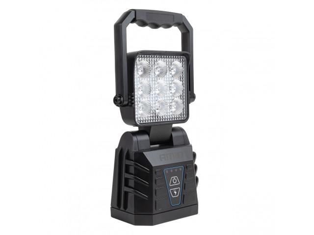 Werklamp en waarschuwingslamp LED, 15W (batterij)