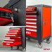 Gereedschapskast met 258-delige gereedschapset 840x460x870mm AMIO-04892