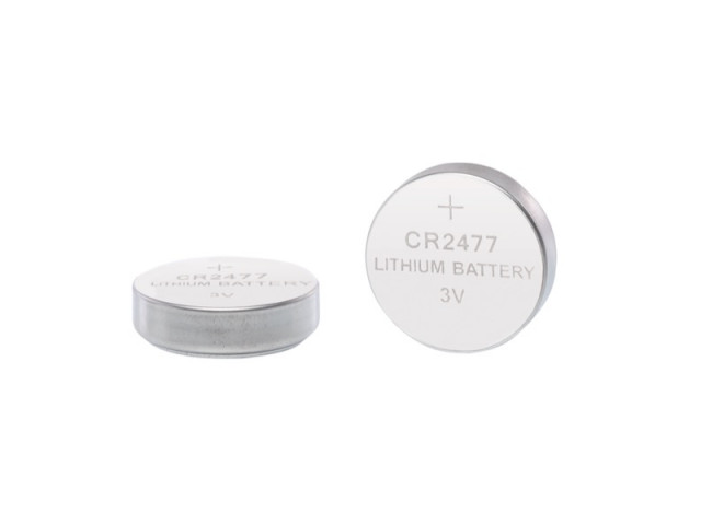 2x knoopcel 3V CR2477 tbv STOP&GO art nr. 07533 &  