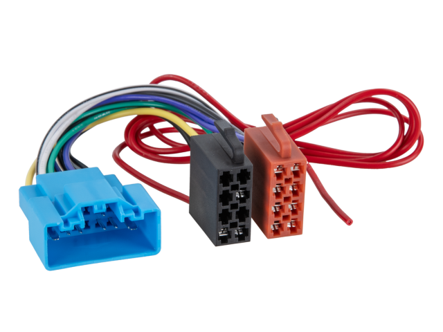 Radio Aansluitkabel Diverse modellen Citroen / Opel / Peugeot 12 pin PSA > ISO norm