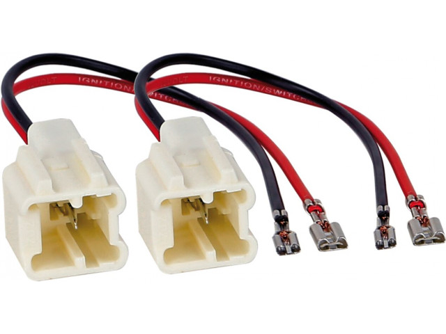 Speaker Adapter Kabel (2x) Dacia/ Renault/ Nissan/Opel/Smart