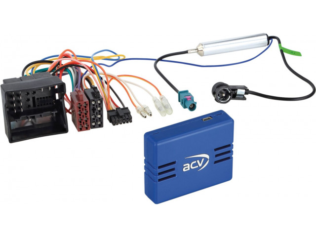 CAN-Bus Kit Quadlock nieuw -> ISO / ANT. ISO Div. Modellen Audi- Seat- Skoda- Volkswagen