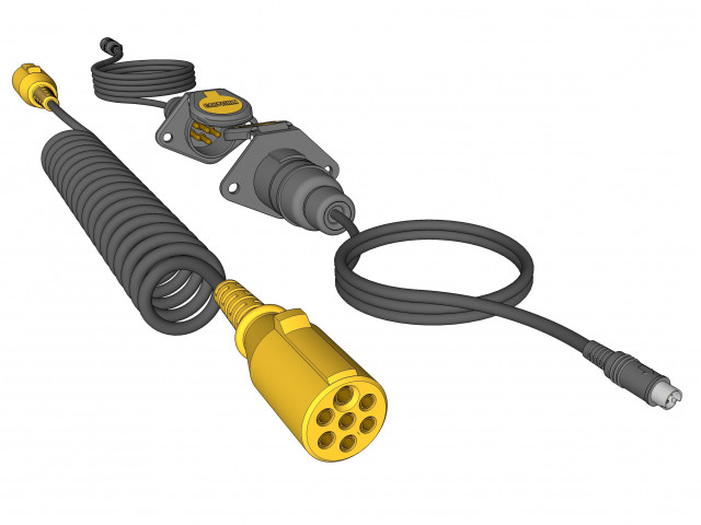 Spiraalkabelset 15/20 m