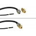 Universele DAB plakantenne 3m kabel. DAB+ / SMA M/ SMB F 12volt, ACV Pro serie / DAB-AA1