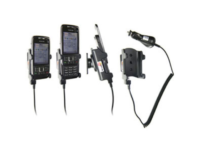 Nokia E66 Actieve houder met 12/24V lader