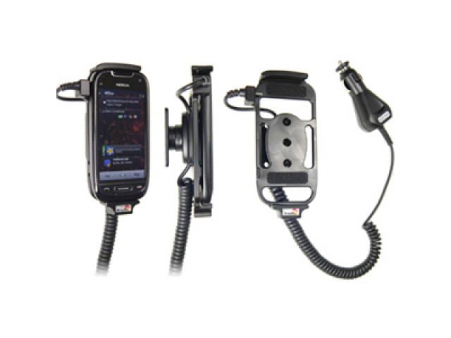 Nokia C7 Actieve houder met 12/24V lader. Let op: Uitlopend artikel, Kan niet retour!