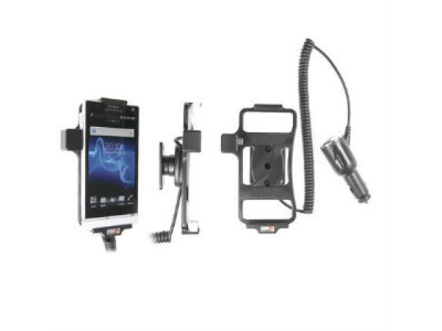 Sony Ericsson Xperia S Actieve houder met 12/24V lader. Let op: Uitlopend artikel, Kan niet retour!