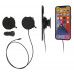 Apple iPhone MagSafelader/Swivel , Actieve  houder met 12V USB SIG-Plug