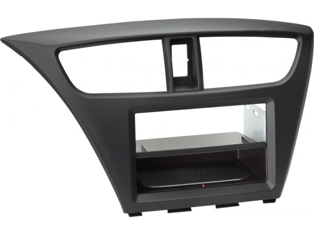 2-DIN Paneel Inbay® Honda Civic 2012-2019 Kleur: Zwart