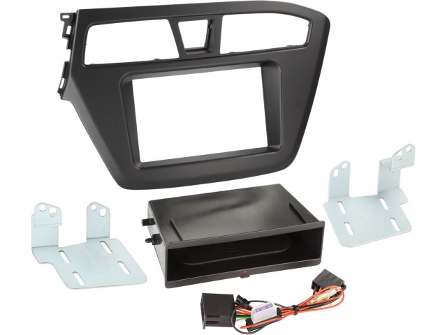 2-DIN Paneel Inbay® Hyundai i20 2014-2019 Zwart 