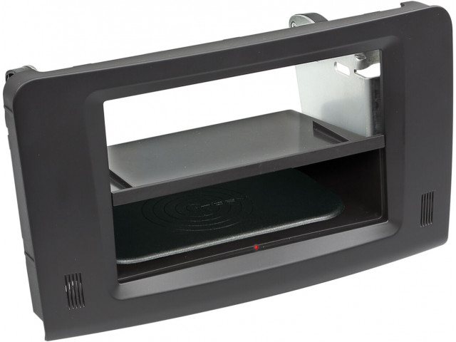 2-DIN Paneel Inbay® Mercedes Benz M-Klasse 2005-2011 Kleur: Zwart