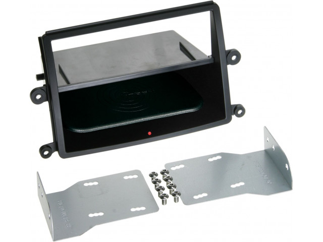 2-DIN Paneel Inbay® Mitsubishi L200 2006-2015 Kleur: Zwart