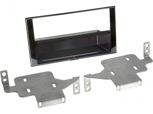 2-DIN Paneel Inbay® Nissan Juke 2014-2018 Kleur: Piano Zwart