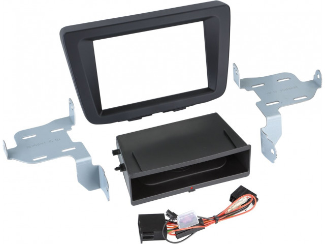 2-DIN Paneel Inbay® Suzuki Baleno 04/2016-> Zwart