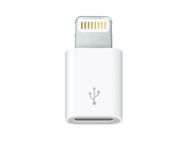 Apple MD 820 Lightning naar micro USB adapter Origineel Apple