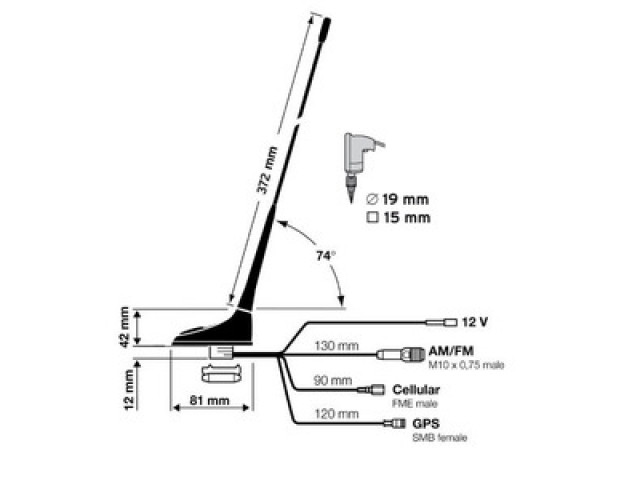 GPS 918-V-Flex GPS/GSM/Rad