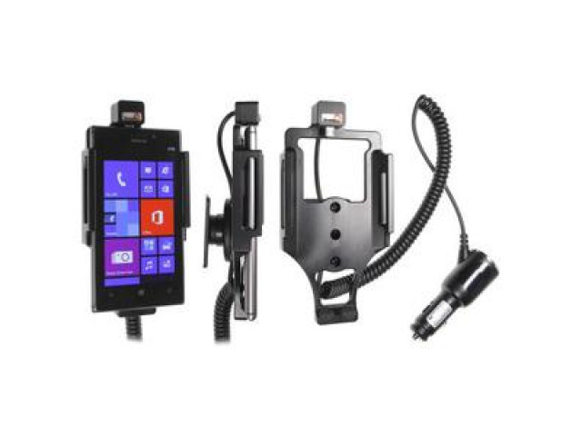 Nokia Lumia 925 Actieve houder met 12/24V lader Let Op: Uitlopend Artikel, Kan niet retour!