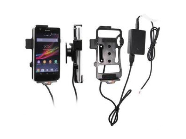 Sony Xperia ZR Actieve houder met vaste voeding. Let op: Uitlopend artikel, Kan niet retour!