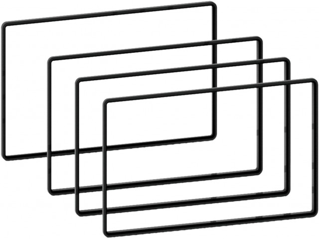 Afstandsraam set 3 x 5 mm / 1 x 2.5mm