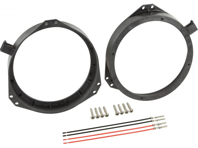 Speaker Ringen Ø165mm Diverse modellen Opel - Honda Jazz Voorportier Met ingebouwde speakerconnector