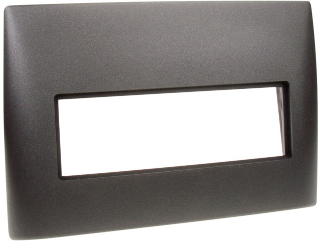 1-DIN Paneel Fiat Stilo (192) 2001-2007 Kleur: Zwart