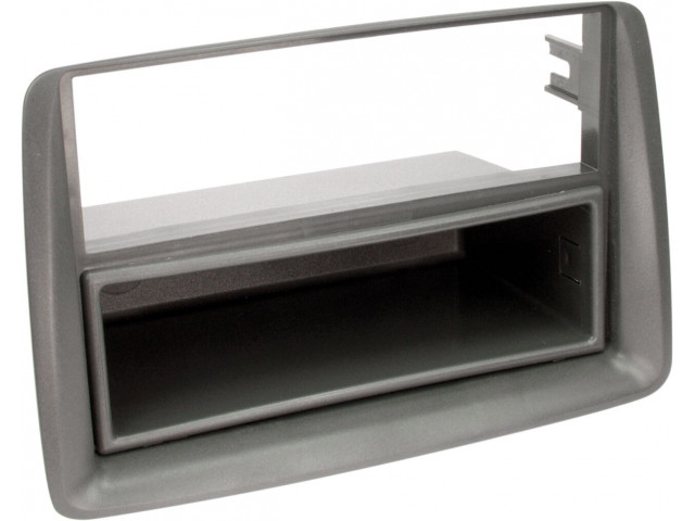 2-DIN Paneel Fiat Panda (169) 2003-2012 Kleur: Grijs