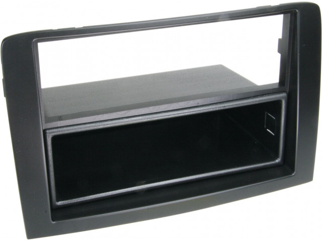 2-DIN Paneel Fiat Idea 2003-2011 - Kleur: Zwart 