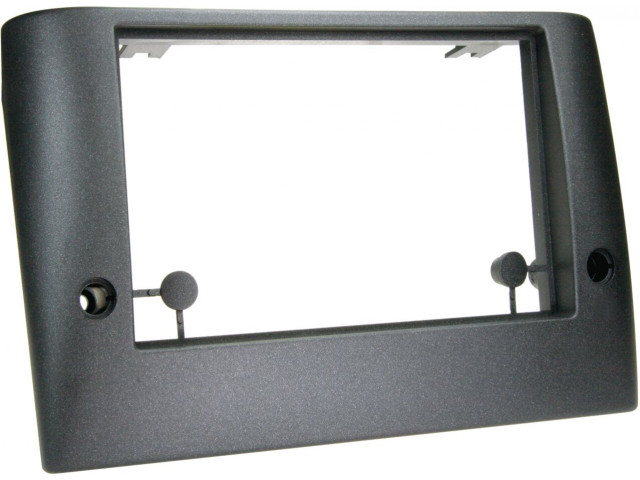 2-DIN Paneel Fiat Stilo 2001-2008 Kleur: Zwart