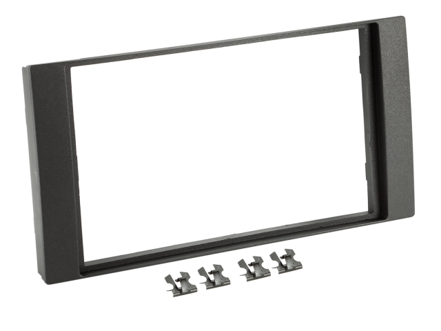 2-DIN Paneel Ford Ford Focus/ Fiesta/ C-Max/ Fusion/ Galaxy/ S-Max/ Transit/ Kuga Kleur: Zwart 2-DIN Paneel Ford Ford Focus/ Fiesta/ C-Max/ Fusion/ Galaxy/ S-Max/ Transit/ Kuga Kleur: Zwart