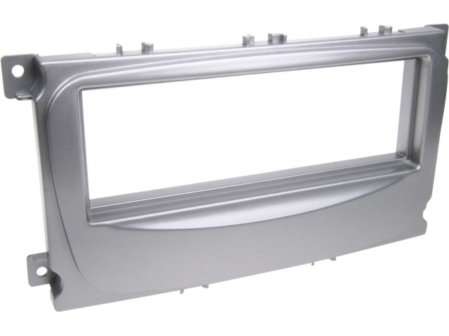 1-DIN Paneel Ford S-Max / Focus / Galaxy / Mondeo Kleur: Zilver