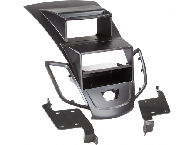 2-DIN Paneel Ford Fiesta met Multifunctioneel display 2008-2013 - Kleur: Zwart