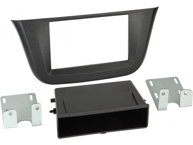 2-DIN Paneel Iveco Daily 2014-2024 - Kleur: zwart