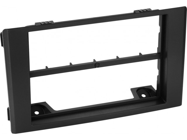 2-DIN Paneel met middel bar Iveco Daily 2007-2014 Kleur: Zwart