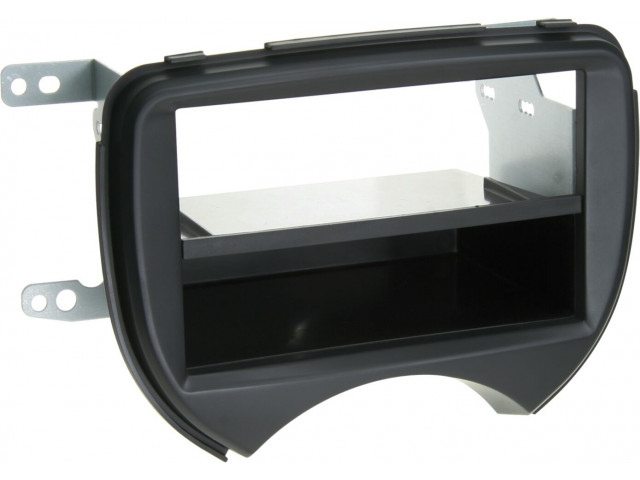 2-DIN Paneel Nissan Micra 2011-2013 Kleur: Zwart