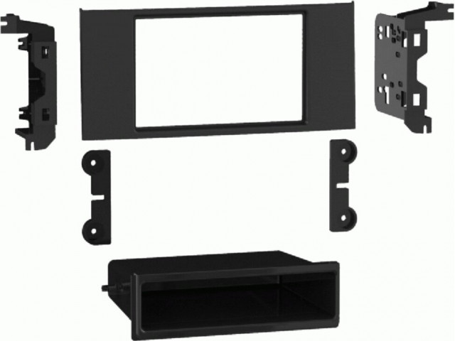 2-DIN radiopaneel met opbergvak Land Rover Range Rover(LM) (METRA)