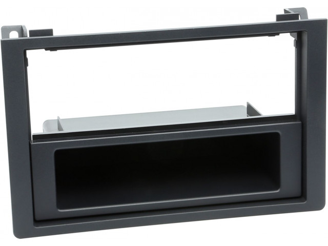 2-DIN Paneel Saab 9.3 2005-2012 - Kleur: Zwart