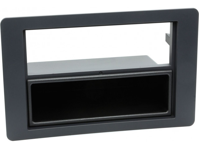 2-DIN Paneel Saab 9.5 2005-2011 Kleur: Zwart