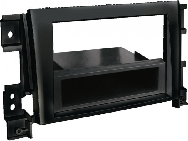 2-DIN Paneel Suzuki Grand Vitara 2006-2015 Kleur: Zwart